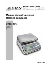 KERN FFN 3K0.5IP Manual De Instrucciones
