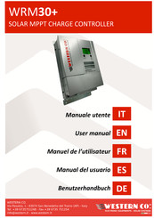 Western WRM30+ Manual Del Usuario