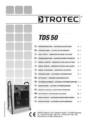 Trotec TDS 50 Manual Operativo