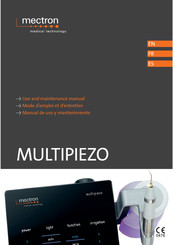 Mectron MULTIPIEZO PRO Manual De Uso