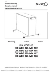 DINSE DIX WDE 320-WDI 105 Instrucciones De Servicio