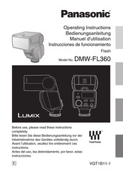 Panasonic Lumix DMW-FL360 Instrucciones De Funcionamiento