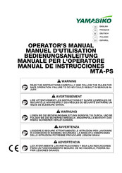 Yamabiko MTA-PS Manual De Instrucciones