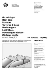 Volkswagen 1K8 071 685 Instrucciones De Montaje