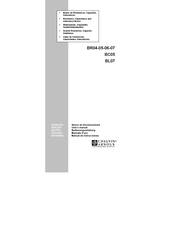 Chauvin Arnoux BC05 Manual De Instrucciones