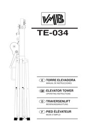 WMB TE-034 Manual De Instrucciones