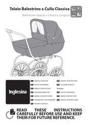 Inglesina Telaio Balestrino Manual De Instrucciones