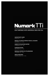 Numark TTi Manual De Inicio Rápido Para El Usuario