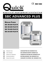Quick SBC 700 ADV PLUS FR Manual Del Usuario