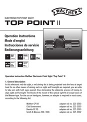 Walther Top Point II Instrucciones De Servicio