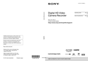 Sony HANDYCAM HDR-CX760V Guía De Operaciónes