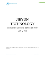 JIEYUN TECHNOLOGY J30 Manual De Usuario