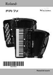 Roland V-Accordion FR-7X Manual Del Usuario