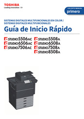 Toshiba e-STUDIO5506AC Guia De Inicio Rapido