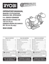 Ryobi BG612GSB Manual Del Operador