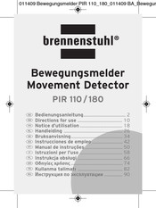 brennenstuhl PIR 180 Instrucciones De Empleo