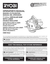Ryobi CSB143LZ Manual Del Operador