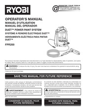 Ryobi DUET FPR200 Manual Del Operador