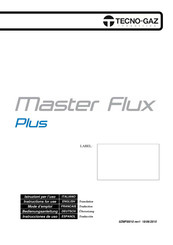 Tecno-gaz Master Flux Plus Instrucciones De Uso