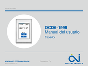 OJ Electronics OCD6-1999 Manual Del Usuario