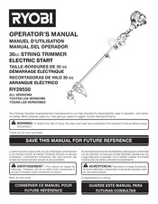 Ryobi RY29550 Manual Del Operador