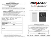 NAKAZAKI MP2092 Manual De Instrucciones