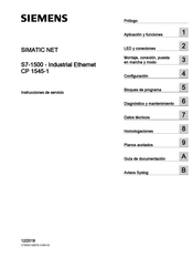 Siemens SIMATIC NET CP 1545-1 Instrucciones De Servicio