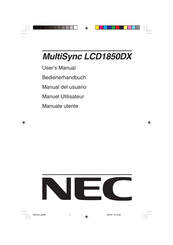 NEC LH-18S02-2 Manual Del Usuario