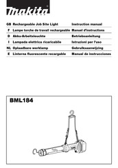 Makita BML184 Manual De Instrucciones