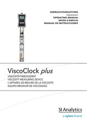 SI Analytics ViscoClock plus Manual De Instrucciones