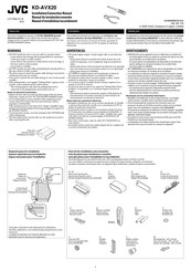 JVC KD-AVX20 Manual De Instalación/Conexion