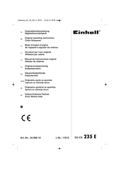 EINHELL GC-CS 235 E Manual De Instrucciones