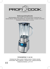 Proficook PC-UM 1006 Instrucciones De Servicio