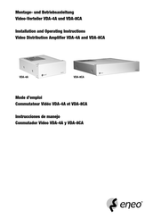 Eneo VDA-4A Instrucciones De Manejo