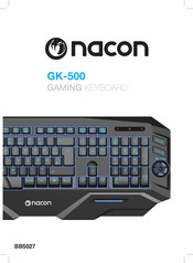 Nacon GK-500 Manual De Instrucciones