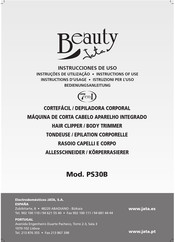 Jata Beauty PS30B Instrucciones De Uso