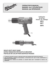Milwaukee 8978 Manual Del Operador