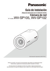 Panasonic WV-SP105 Guia De Instalacion