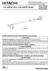 Hitachi Koki Tanaka TCG 23ECPSL Manual De Instrucciones