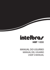 Intelbras HBT 1000 Manual Del Usuario