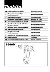 Makita 6960D Manual De Instrucciones