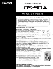 Roland DS-90A Manual Del Usuario