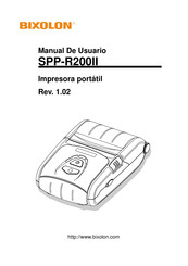 Bixolon SPP-R200II Manual De Usuario