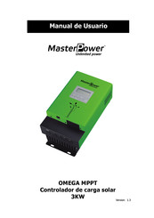 MasterPower MPPT 3KW Manual De Usuario