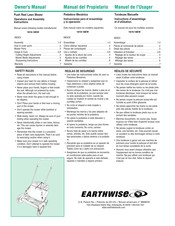 EarthWise 1819-18EW Manual Del Propietário