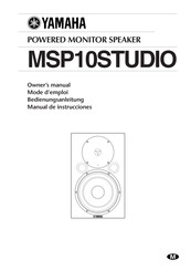 Yamaha MSP10STUDIO Manual De Instrucciones