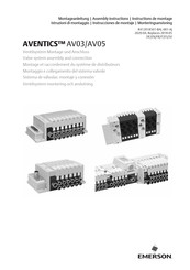 Emerson AVENTICS AV03 Instrucciones De Montaje