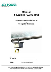 Power AXA2300 Instrucciones De Uso