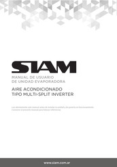 SIAM MULTI-SPLIT INVERTER Manual De Usuario