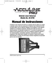 AccuLine PRO 40-6790 Manual De Instrucciones